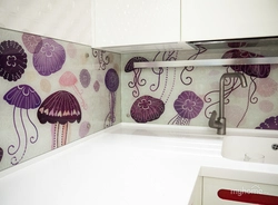 Plastic bath apron photo
