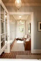 Hallway design with two windows