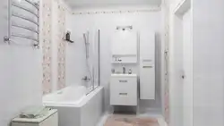 Дизайн ванной шкаф плиткой