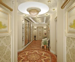 Golden hallway design