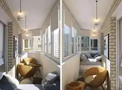 Layout and design of loggias