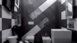 Photo Of Diagonal Tiles In The Bathroom