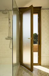 Bathroom doors plastic photo