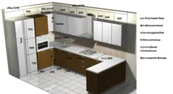 Сурати паҳнои countertop ошхона