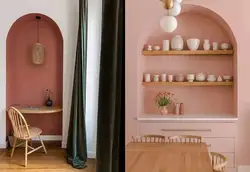 Интерьер гостиной фасад