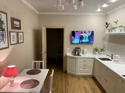 Kitchen Design 9 Sq M Corner With TV