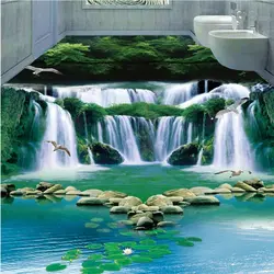 Waterfall in the bathroom photo