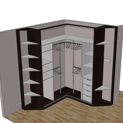 Bathroom design corner cabinet