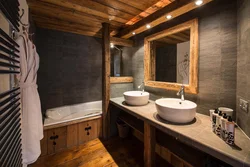 Hammom chalet uslubidagi fotosurat
