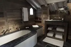 Hammom chalet uslubidagi fotosurat