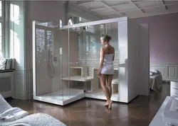 Shower cabins for the bathroom with photos and dimensions