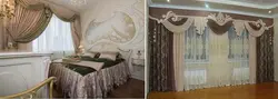 Lambrequin gang in the bedroom photo