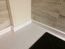 How To Attach A Plinth To A Countertop And Apron In The Kitchen Photo