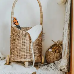 Кошык у інтэр'еры пярэднім пакоі