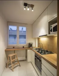 Kitchen design 3 by 5 meters with one window