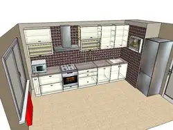 Kitchen Design 3 By 5 Meters With One Window
