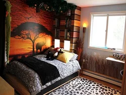 African Style Bedroom Photo