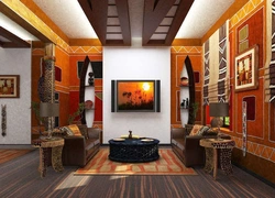 African style bedroom photo