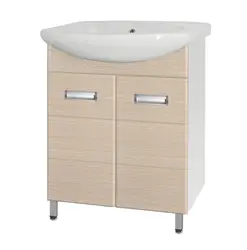 Hammom lavabo bilan shkafi 65 sm fotosurat