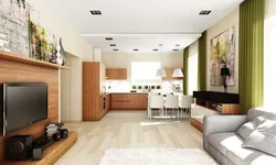 Ас үй қонақ бөлмесі 5 x 5 интерьер