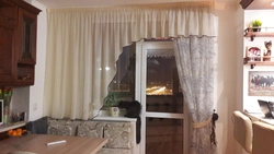 How To Sew Curtains For A Kitchen With A Balcony Photo