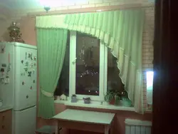 How to sew curtains for a kitchen with a balcony photo