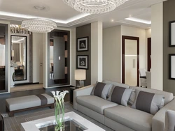 Қонақ бөлменің интерьеріндегі Art Deco стилі