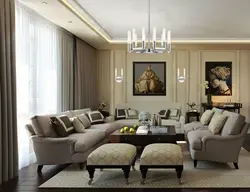 Услуби Art Deco дар дохили ҳуҷраи меҳмонхона