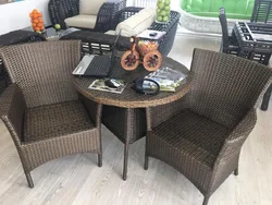 Rattan kitchen interior