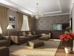 Үлкен Қонақ Бөлмесінің Интерьері