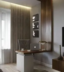 Daxili mətbəx qonaq otağı ofis
