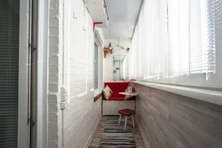 Loggia area in the apartment photo