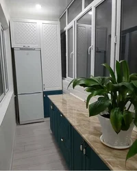 Photo Of Kitchens Placed On The Balcony