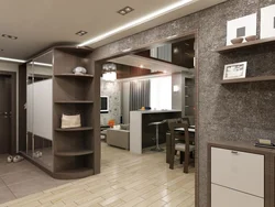 Design Interior Kitchen Room Hallway