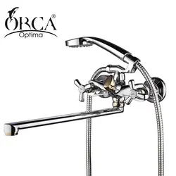 Bathtub faucets with long spout photo