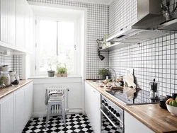 Kitchen interior small stove