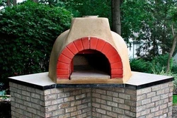 Photo of the stove from the bath