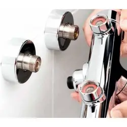 Bathroom faucet renovation photo