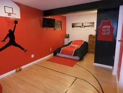 Sports bedroom design