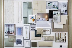 Bedroom design collage