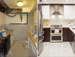 My kitchen is 5 sq m after renovation photo