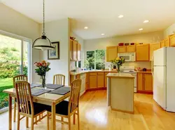 Kitchen interior according to feng shui