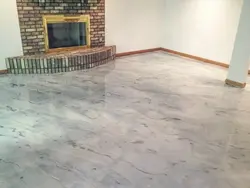 Photos of concrete floors in apartments