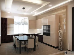Ошхона қаҳваранг ҳуҷраи меҳмонхона акс beige