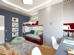 Bedroom design for two teenagers