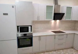 Pearl olive in the kitchen interior photo