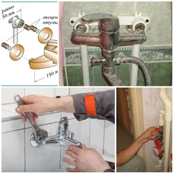 How to install a faucet in the bathroom photo