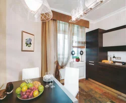 In the kitchen there is only a balcony door without a window design
