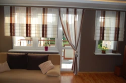 Mətbəxdə pəncərə dizaynı olmayan ancaq balkon qapısı var
