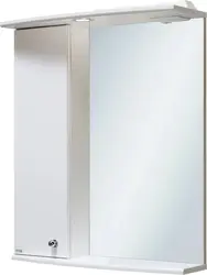 Айна және жарықтандыру фотосуреті бар ваннаға арналған шкаф